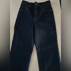 Express Women's Relaxed Jeans in Dark Blue